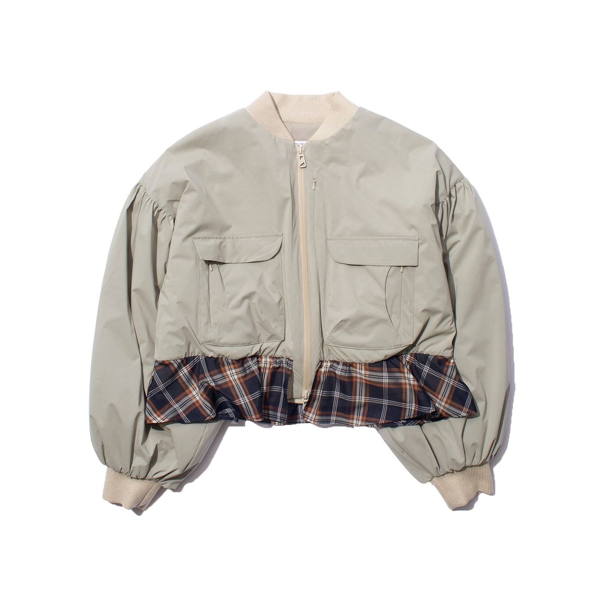 F/CE. PERTEX PRIMALOFT INSULATEDBOMBER JACKET SAGE GREEN
