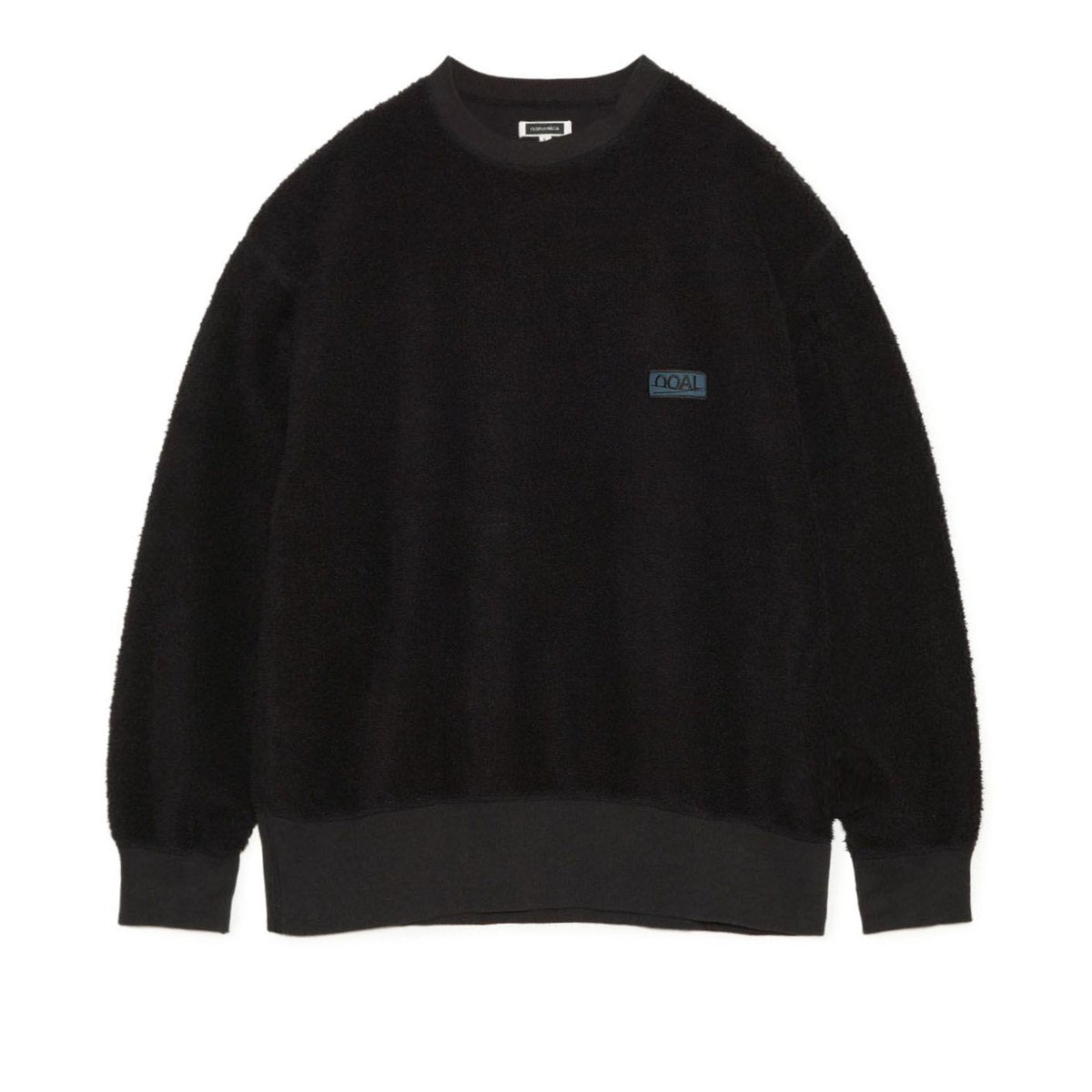 nanamica OOAL CREW N SWE BLACK