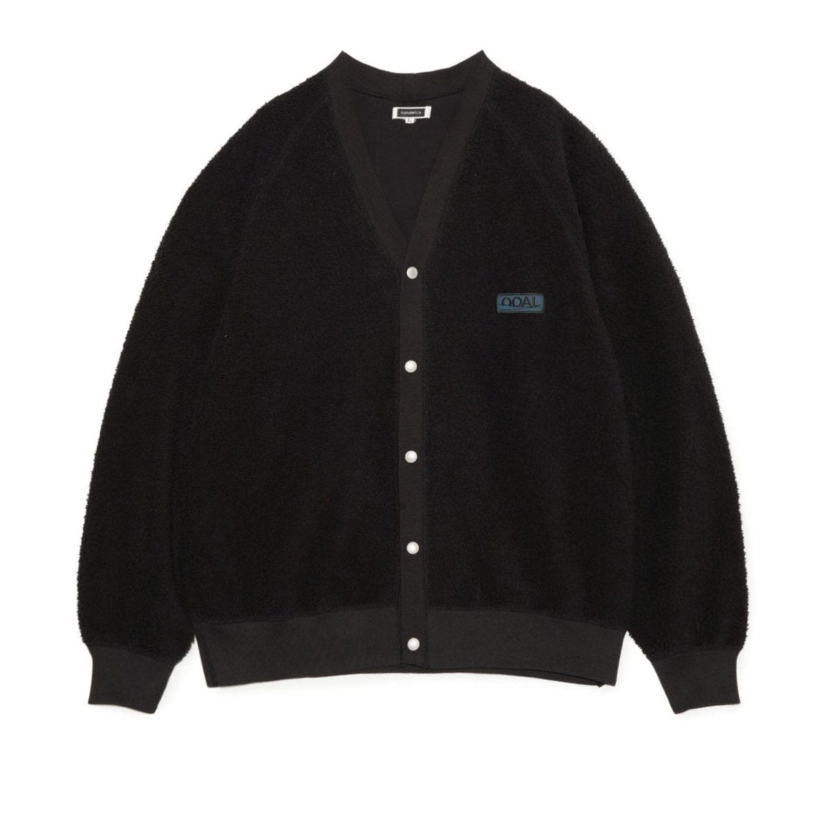 nanamica OOAL SWEAT CARD BLACK