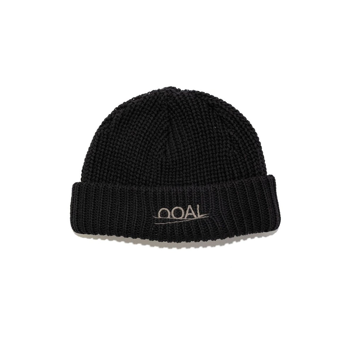 nanamica OOAL KNIT CAP BLACK