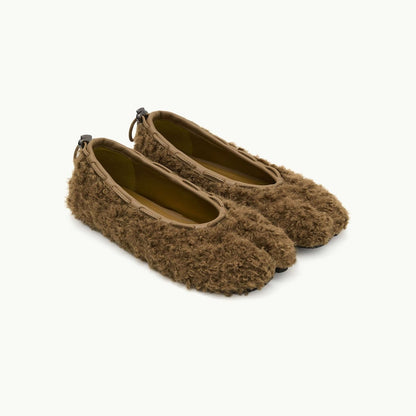 PAES Teddy String Flat Brown