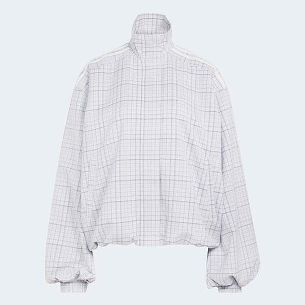 adidas originalsBLOUSY CHECK TRACK TOP IF423
