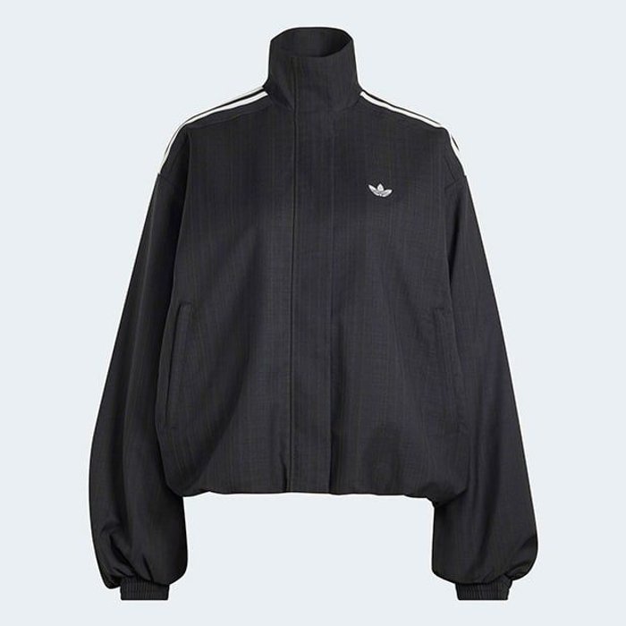 adidas originalsBLOUSY CHECK TRACK TOP ナイロン/ウィンドジャケット
