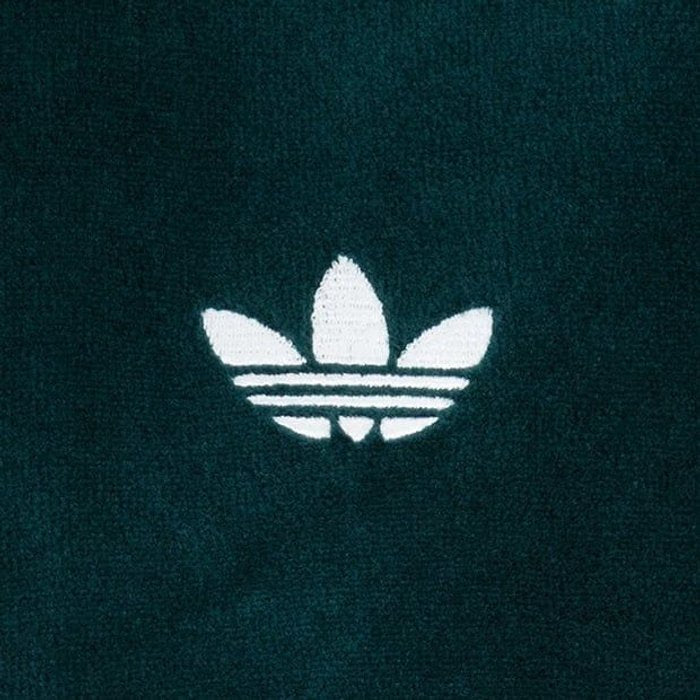adidas originals  PLEATED VELOUR TRACK TOP aurora ivy