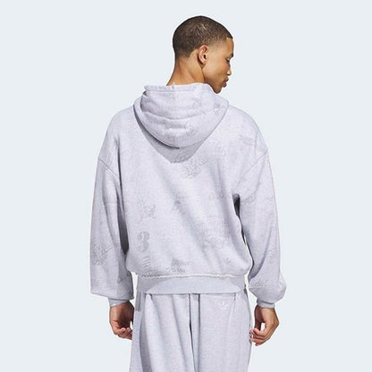 adidas originals AOA FULLZIP ﾗｲﾄｸﾞﾚｰﾍｻﾞｰ