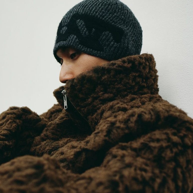YDOT ASYM BEANIE / MERINO