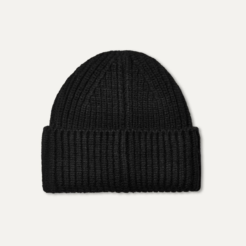 UGG U CHUNKY CRAFTED RIB BEANIE BLK