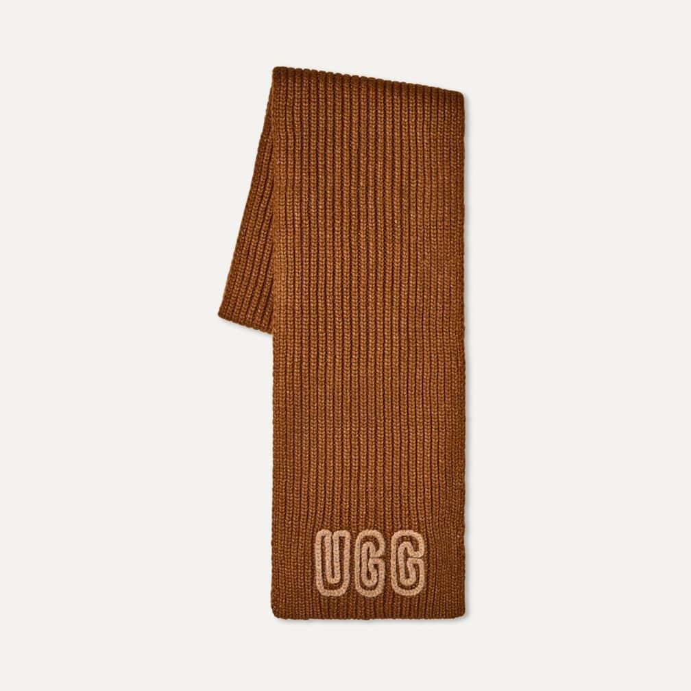 UGG U CHUNKY CRAFTED RIB SCARF DEC