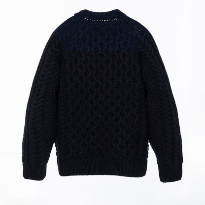 +phenix WINDSTOPPRE wool Knit cardigan black