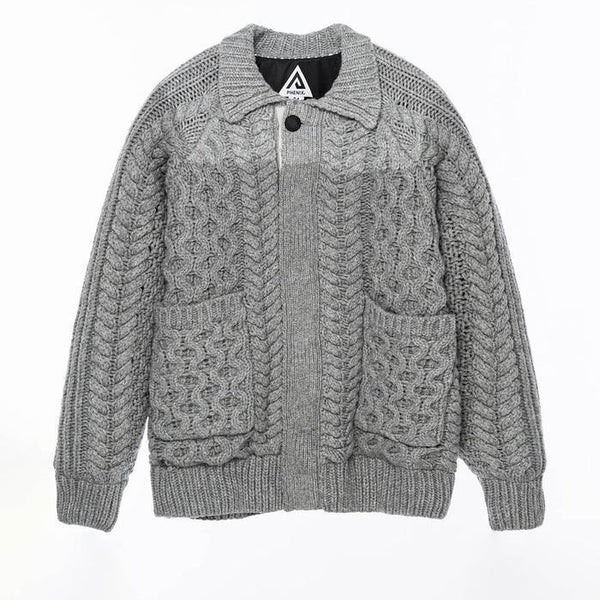 +phenix WINDSTOPPRE wool Knit cardigan PO-26013-K