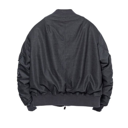 +phenix L-5B TEACH WOOL JACKET gray