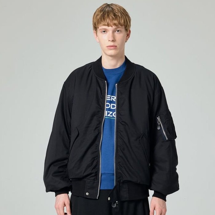 +phenix L-5B TEACH WOOL JACKET black