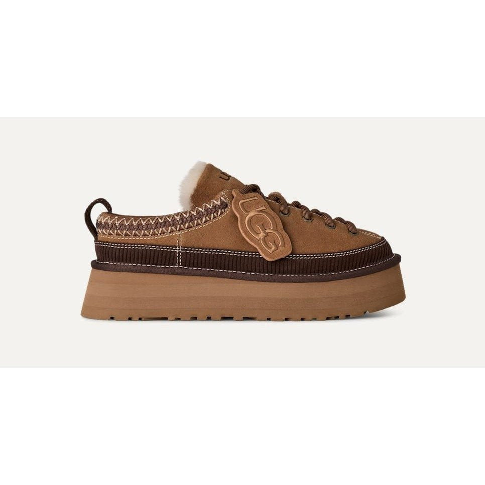 UGG W HERITAGE LACE-UP SLIPPER CHE