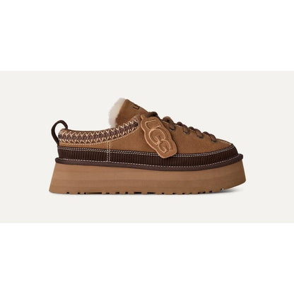 UGG W HERITAGE LACE-UP SLIPPER CHE