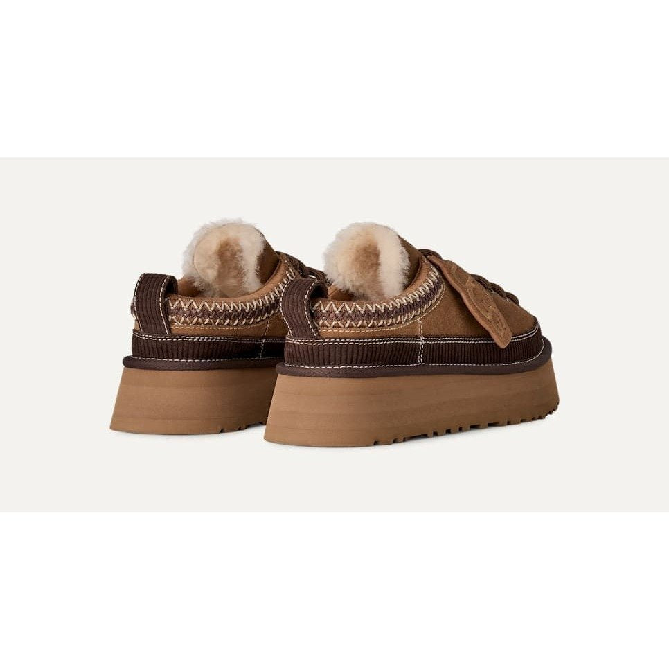 UGG W HERITAGE LACE-UP SLIPPER CHE