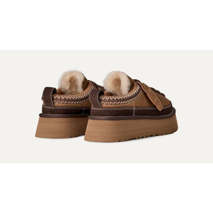 UGG W HERITAGE LACE-UP SLIPPER CHE