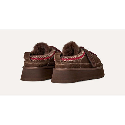 UGG W HERITAGE LACE-UP SLIPPER BCDR