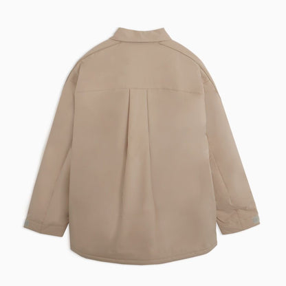 PUMA MATT TAFFETA THIN PADDED（PROJECT PLUS） ICE COFFEE