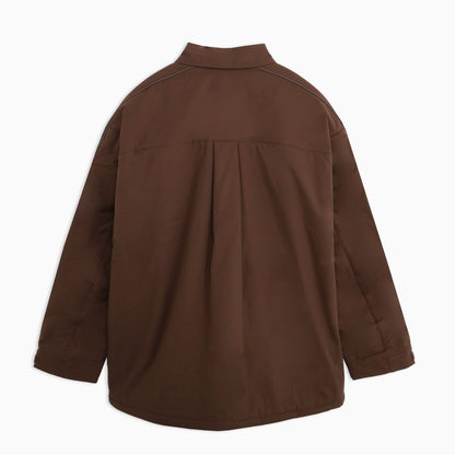 PUMA MATT TAFFETA THIN PADDED（PROJECT PLUS） CHOCOLATE