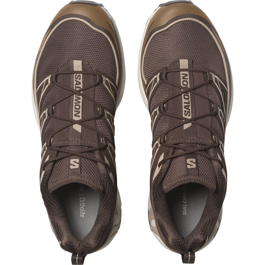 SALOMON XT-6 EXPANSE EARTH BROWN/WHITE PEPPER/COYOTE BRO