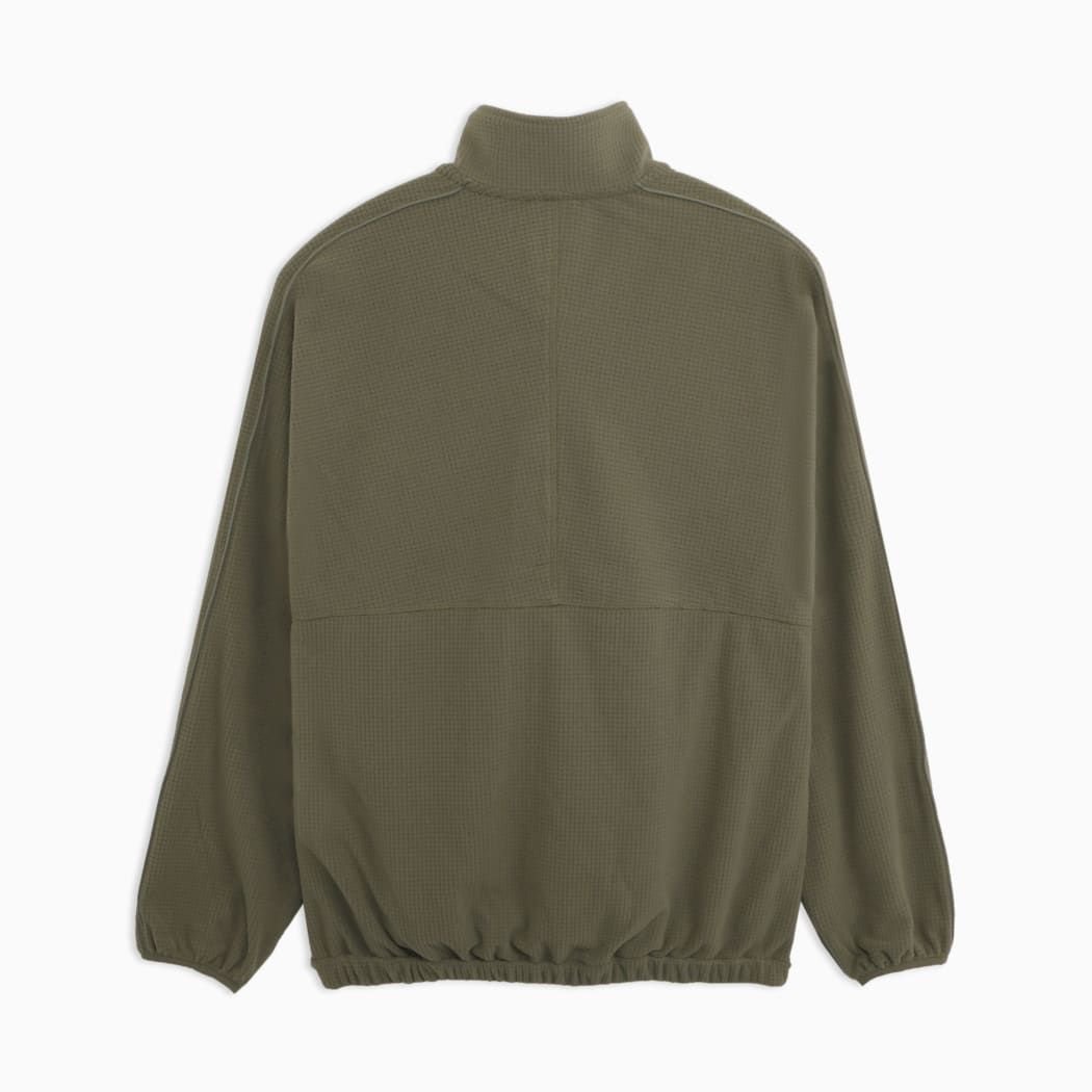 PUMA FLEECE ZIP-UP JACKET（PROJECT PLUS） LODEN GREEN