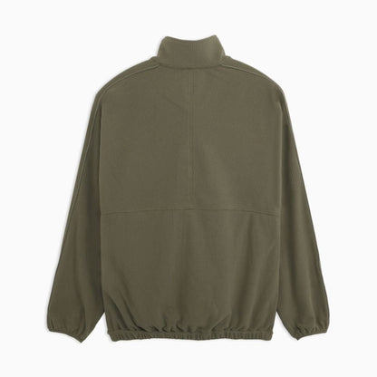 PUMA FLEECE ZIP-UP JACKET（PROJECT PLUS） LODEN GREEN