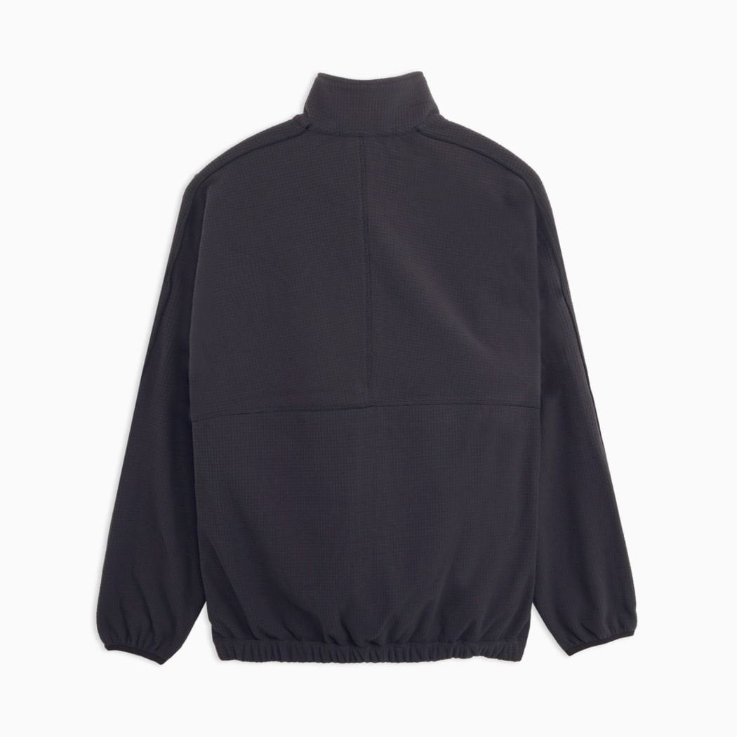 PUMA FLEECE ZIP-UP JACKET（PROJECT PLUS） PUMA BLACK