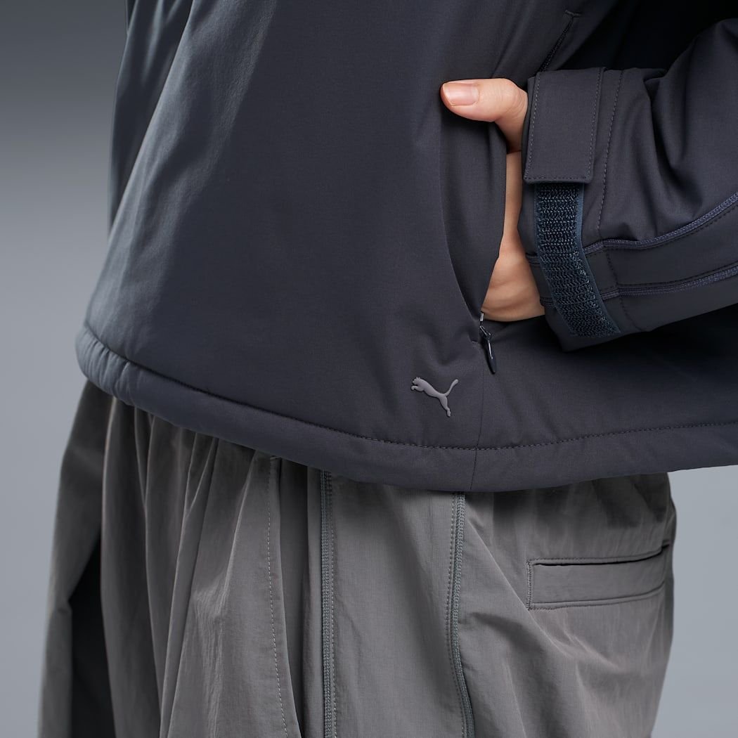 PUMA MATT TAFFETA THIN PADDED（PROJECT PLUS） STRONG GRAY