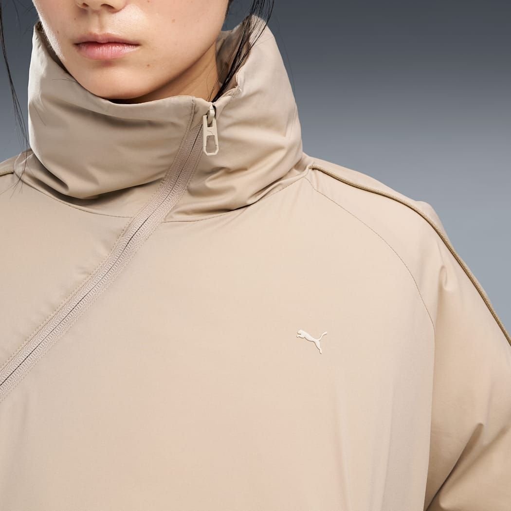 PUMA MATT TAFFETA PADDED JACKE（PROJECT PLUS） ICE COFFEE
