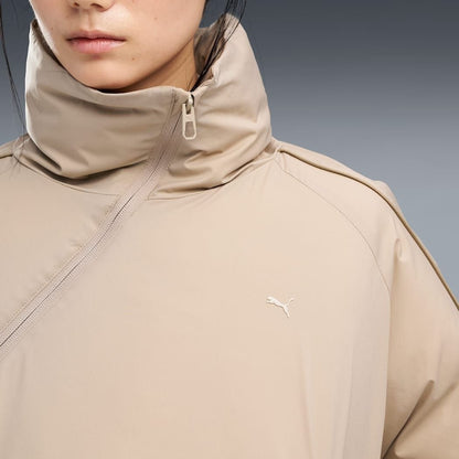 PUMA MATT TAFFETA PADDED JACKE（PROJECT PLUS） ICE COFFEE