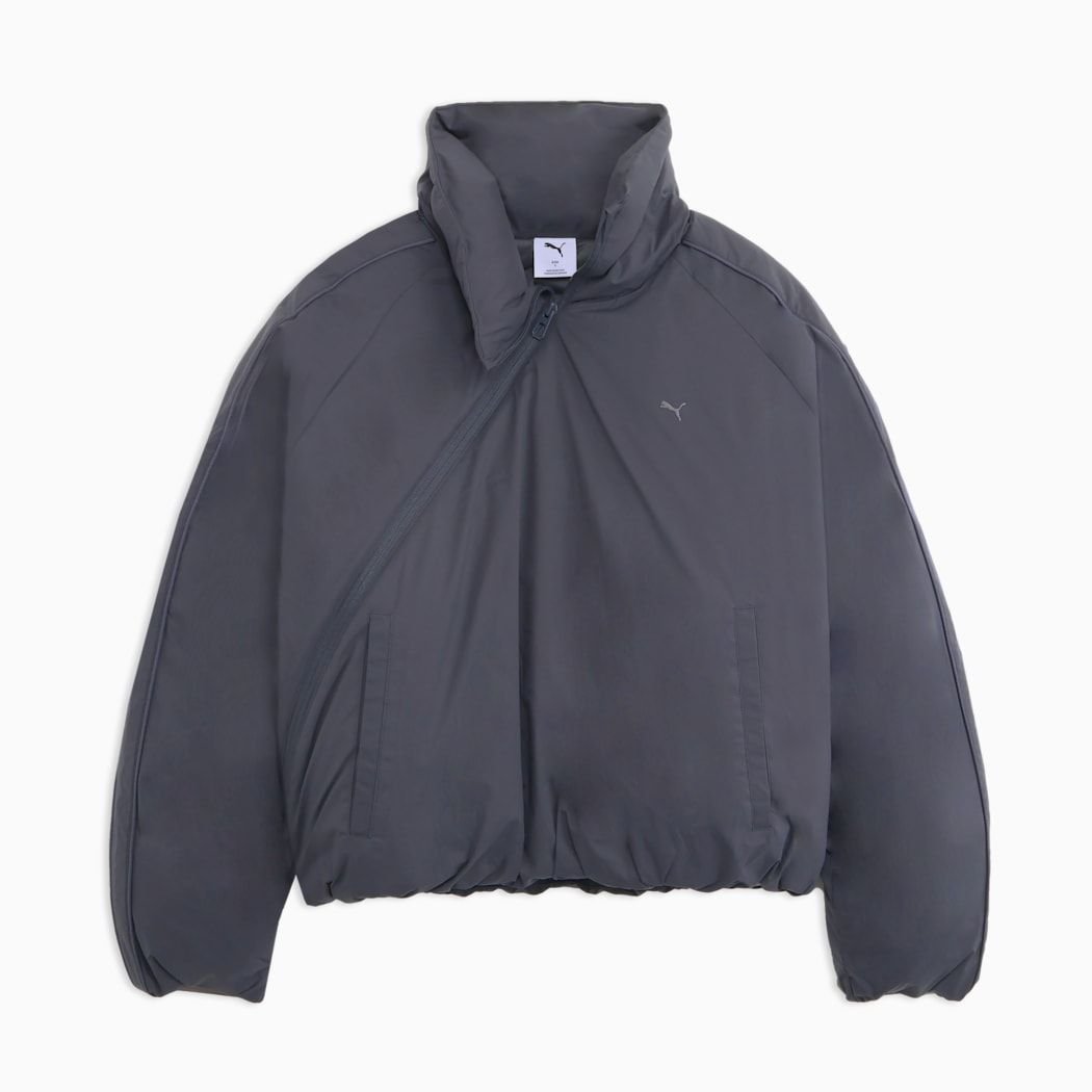 PUMA MATT TAFFETA PADDED JACKE（PROJECT PLUS） STRONG GRAY