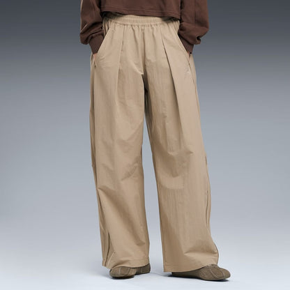 PUMA WASHER WOVEN LONG PANTS W（PROJECT PLUS） ICE COFFEE