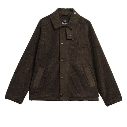 Barbour transport fleece jacket sage