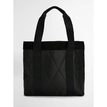 Barbour healy tote bag black/ancient