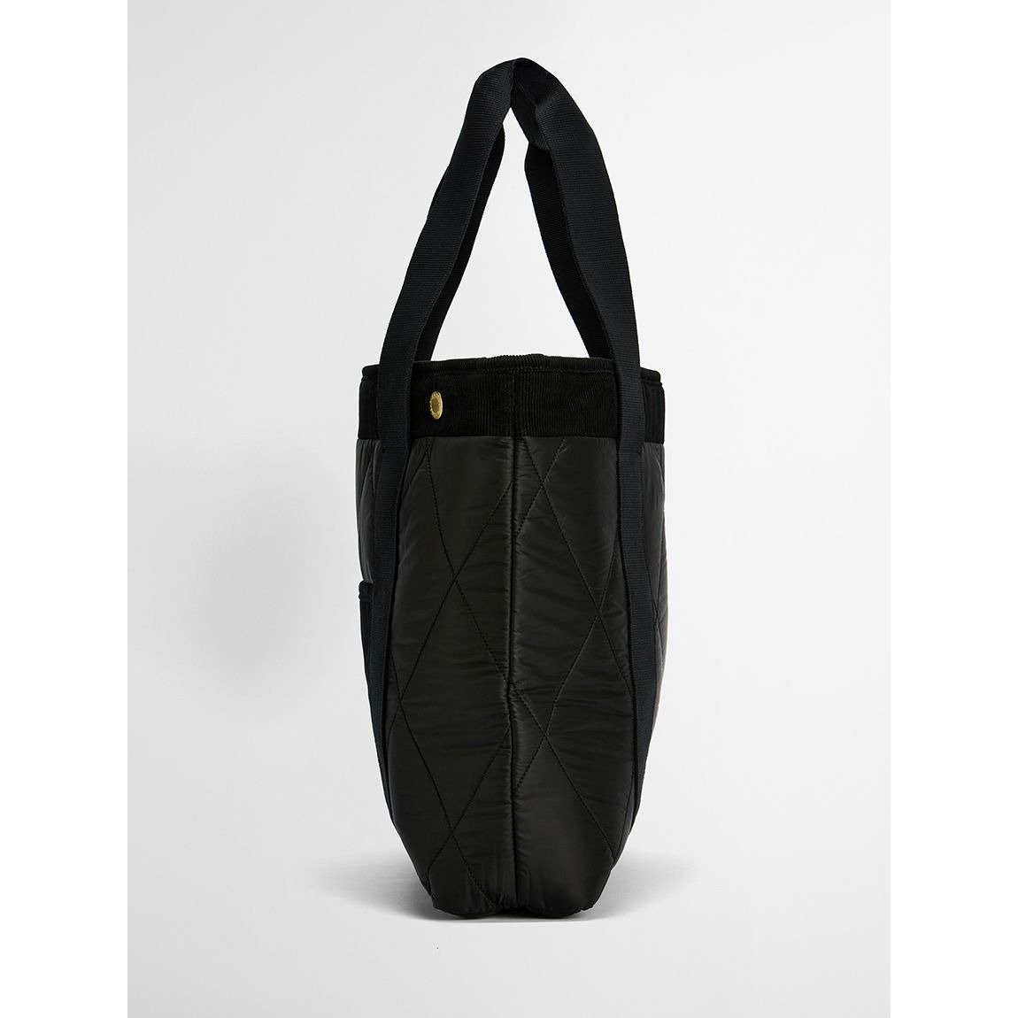 Barbour healy tote bag black/ancient