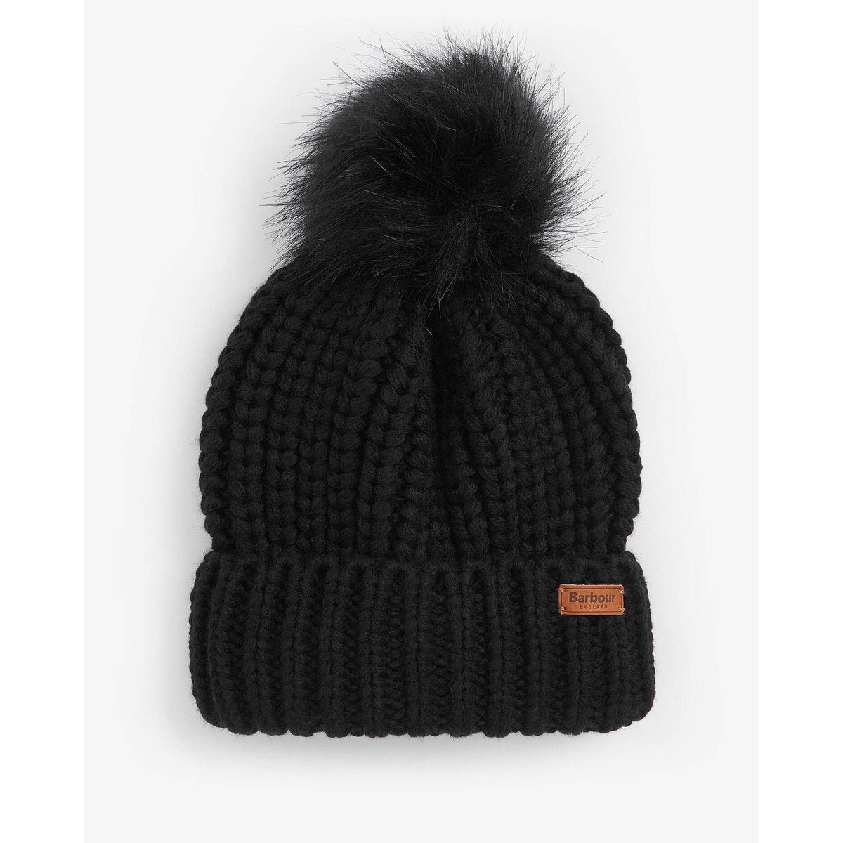 Barbour saltburn beanie hat black