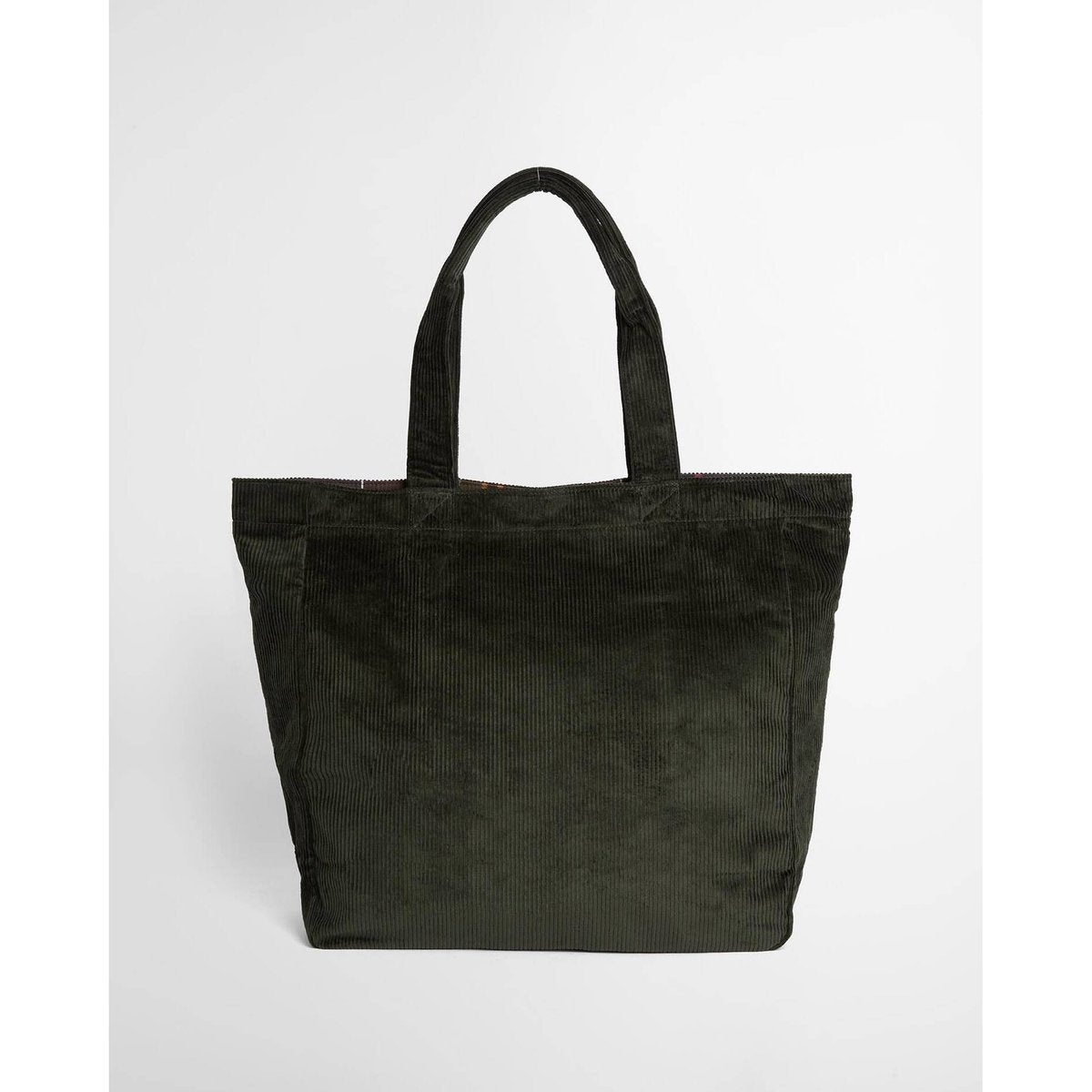 Barbour carrick cord tote bag sage
