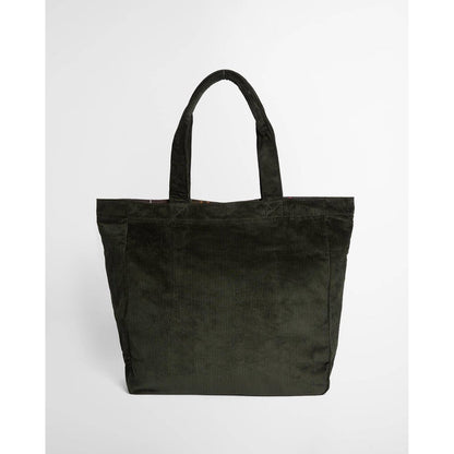 Barbour carrick cord tote bag sage