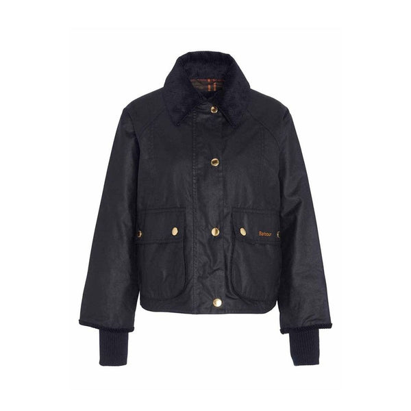 Barbour cropped beadnell wax jacket LWX1403