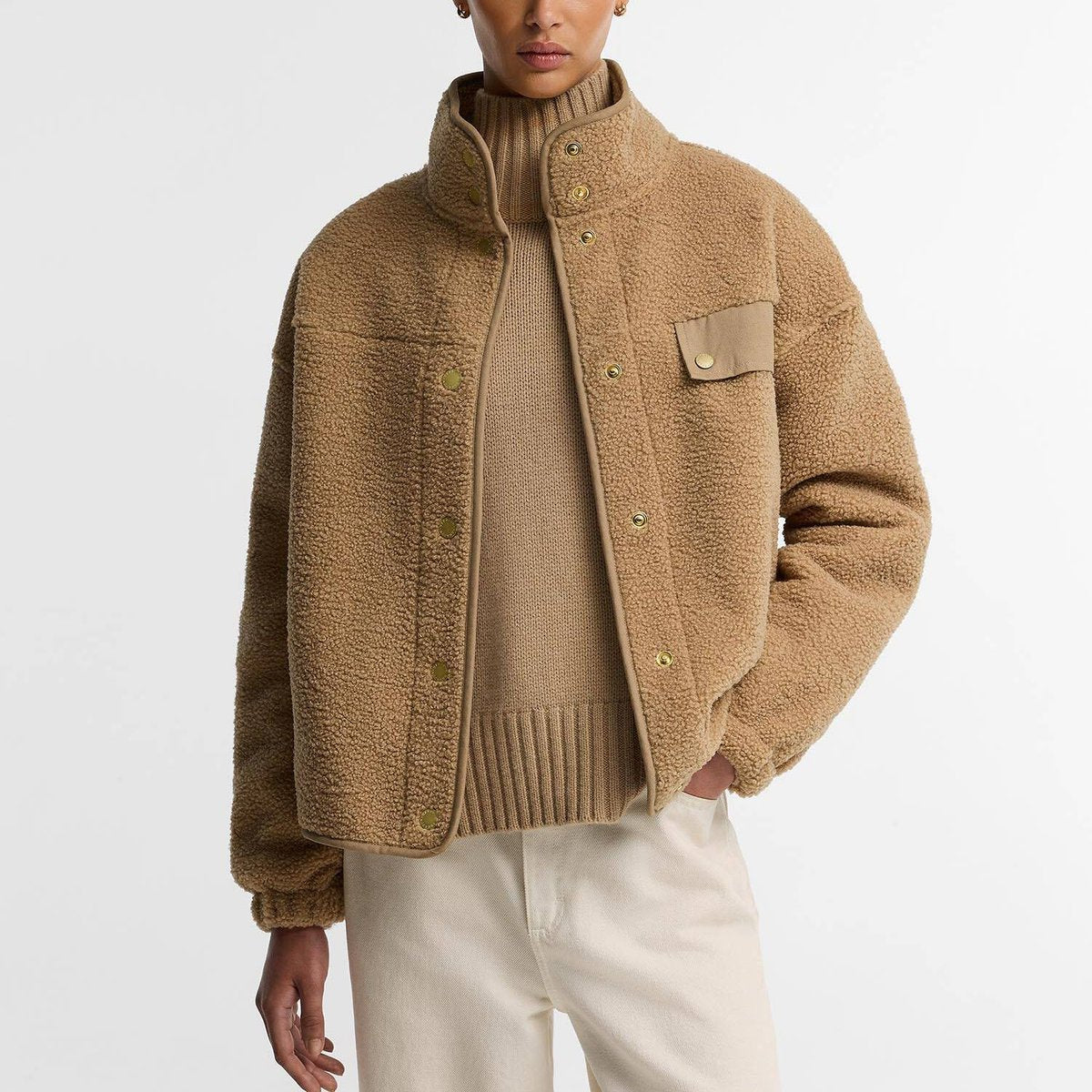 Barbour mabel fleece warm trench