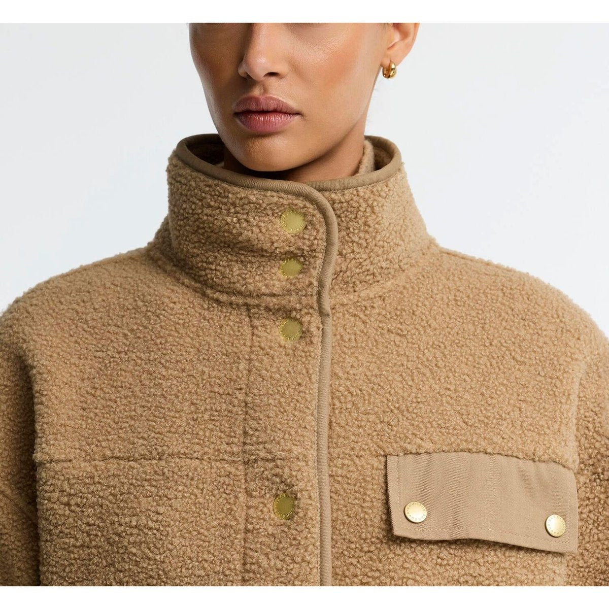 Barbour mabel fleece warm trench
