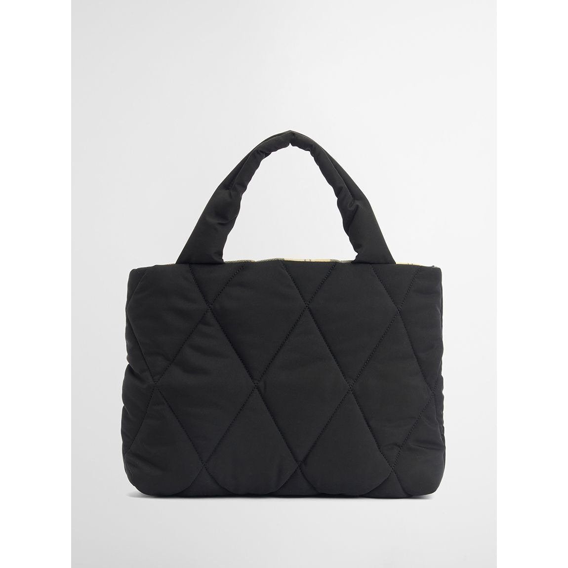 Barbour mariah mini qulted tote bag black