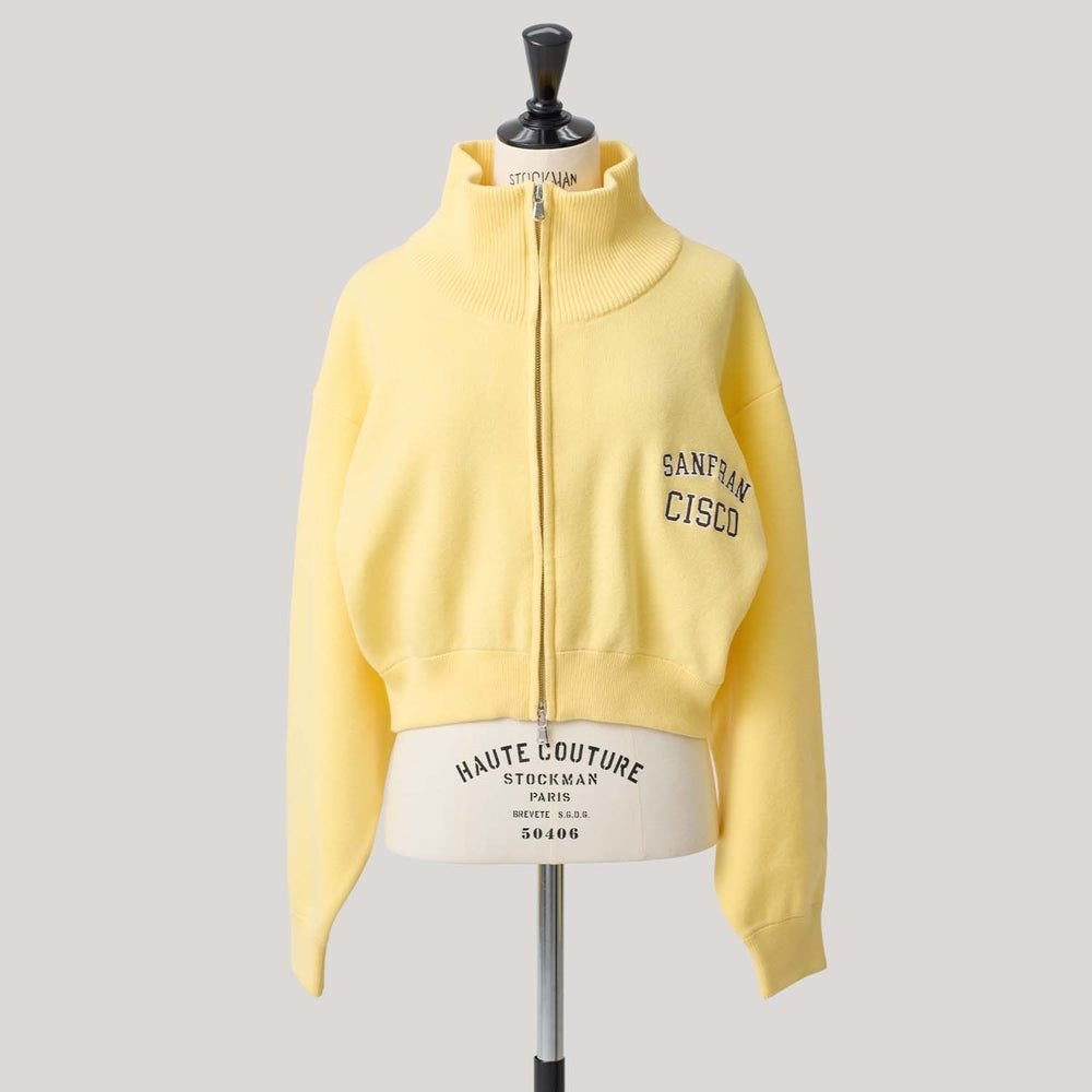 J.J. Mercer SHORT ZIP BLOUSON L YELLOW