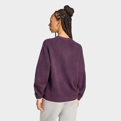 adidas originals ESS KNIT CREW ﾉｰﾌﾞﾙﾚｯﾄﾞ/ｸﾘｰﾑﾎﾜｲﾄ