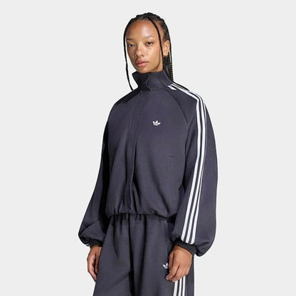 adidas originals ADILENIUM FAUX SUEDE TRACK TOP ﾌﾞﾗｯｸ