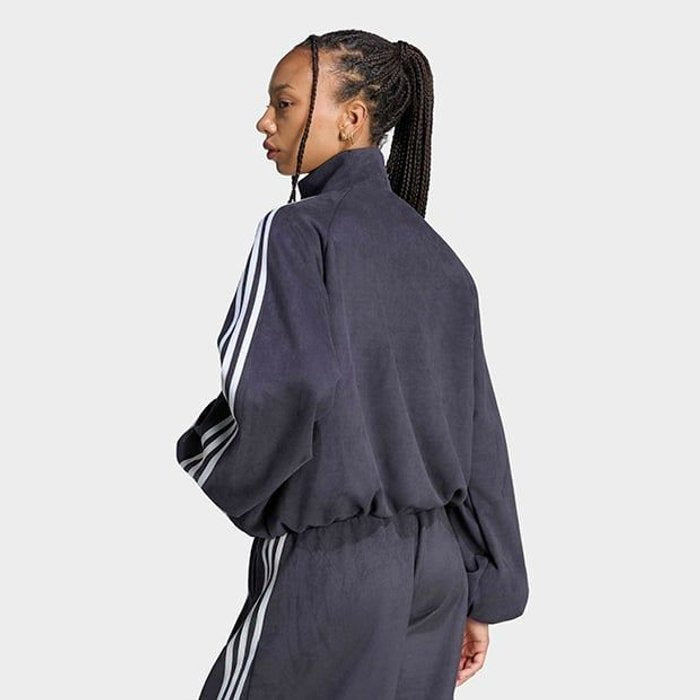 adidas originals ADILENIUM FAUX SUEDE TRACK TOP ﾌﾞﾗｯｸ