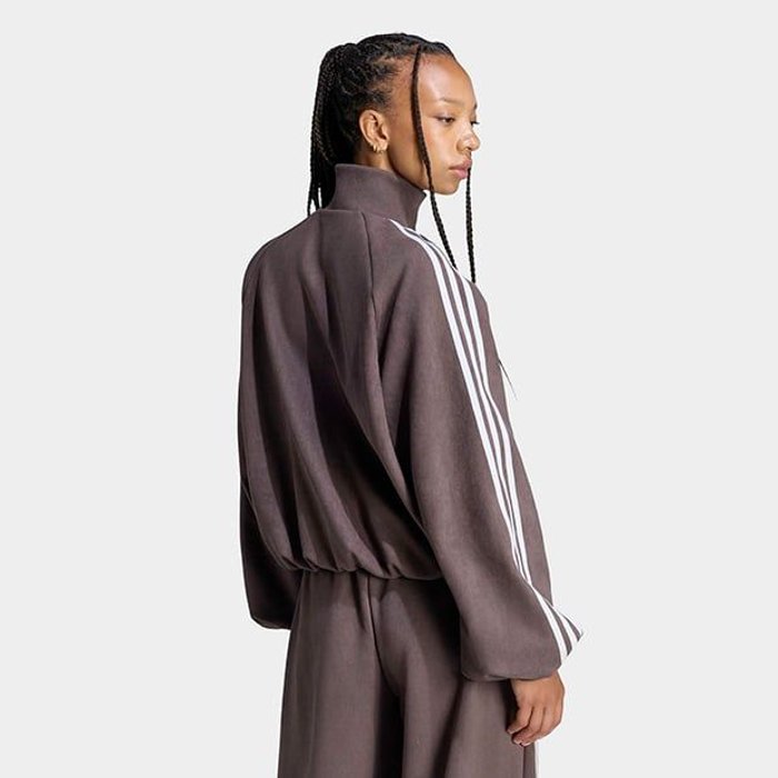 adidas originals ADILENIUM FAUX SUEDE TRACK TOP ｵｰﾛﾗｺｰﾋｰ