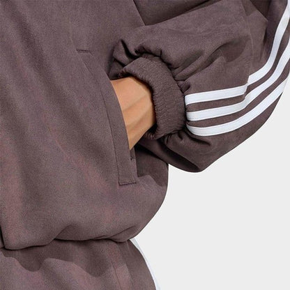 adidas originals ADILENIUM FAUX SUEDE TRACK TOP ｵｰﾛﾗｺｰﾋｰ