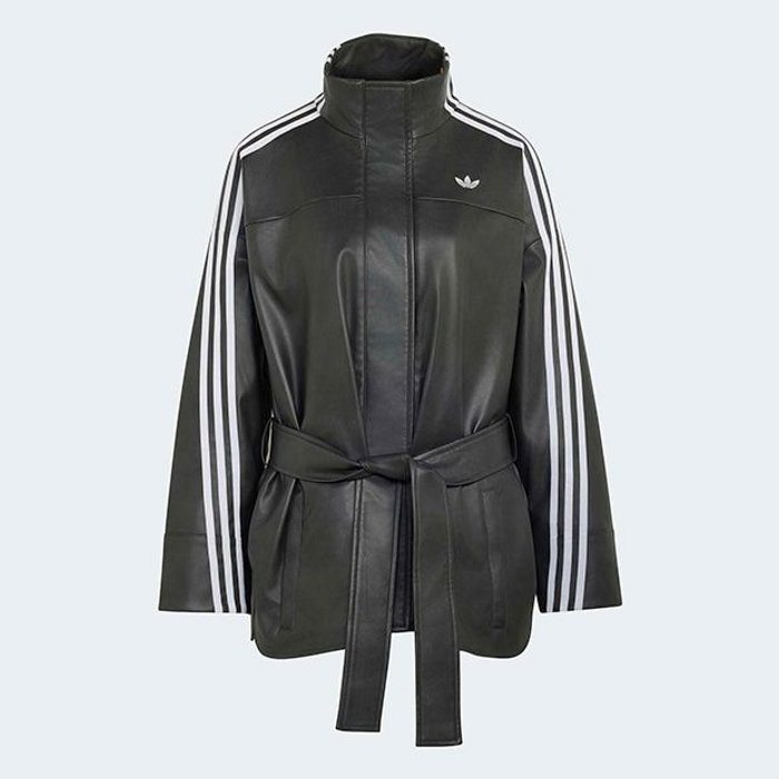 adidas originals ADILENIUM PLEATHER JACKET ﾌﾞﾗｯｸ