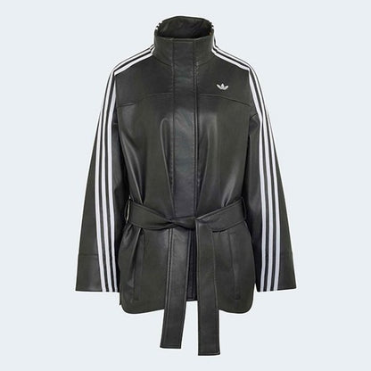 adidas originals ADILENIUM PLEATHER JACKET ﾌﾞﾗｯｸ